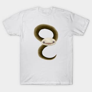 Cute Eel Drawing T-Shirt